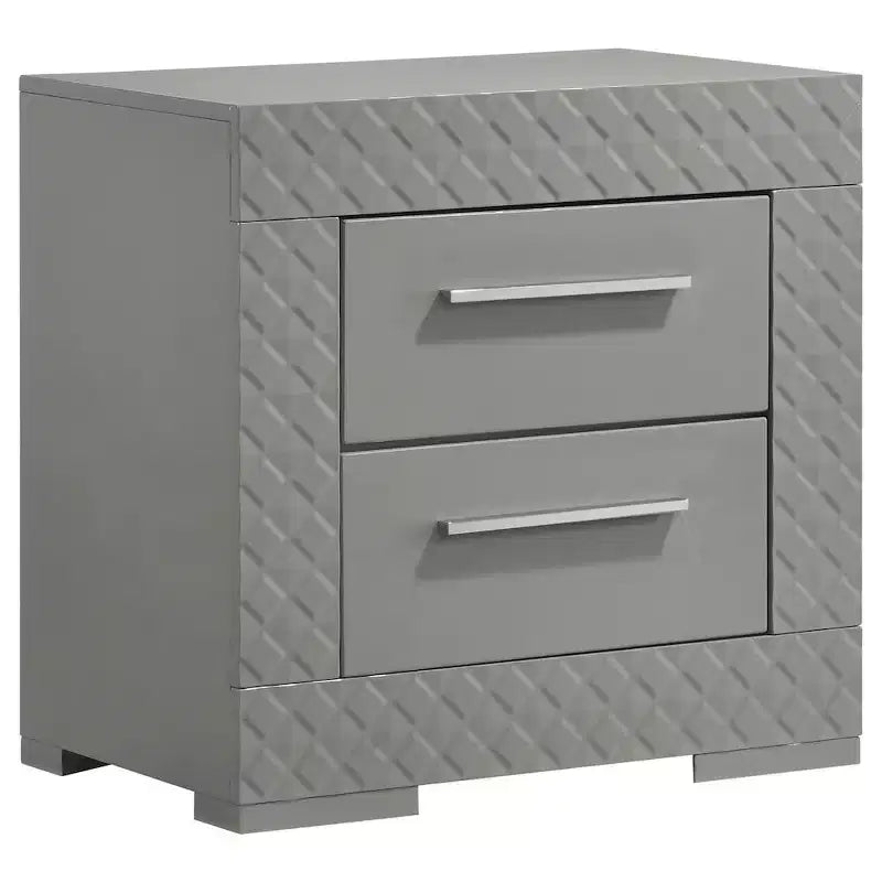 Coaster,Ives 2-drawer Nightstand Bedside Table