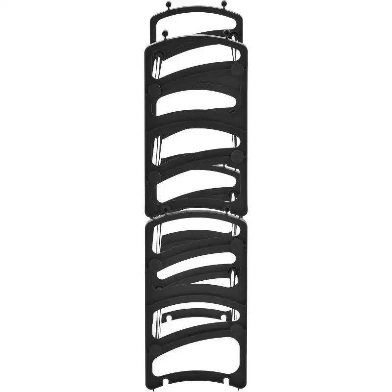 Scarpiera organizer impilabile espandibile a 4 livelli per 20 paia di scarpe, 63,5 cm A x 109,2 cm L x 17,8 cm P