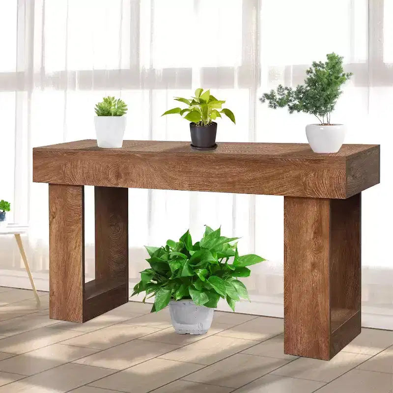 Tavolo Consolle in Legno da 63 Pollici