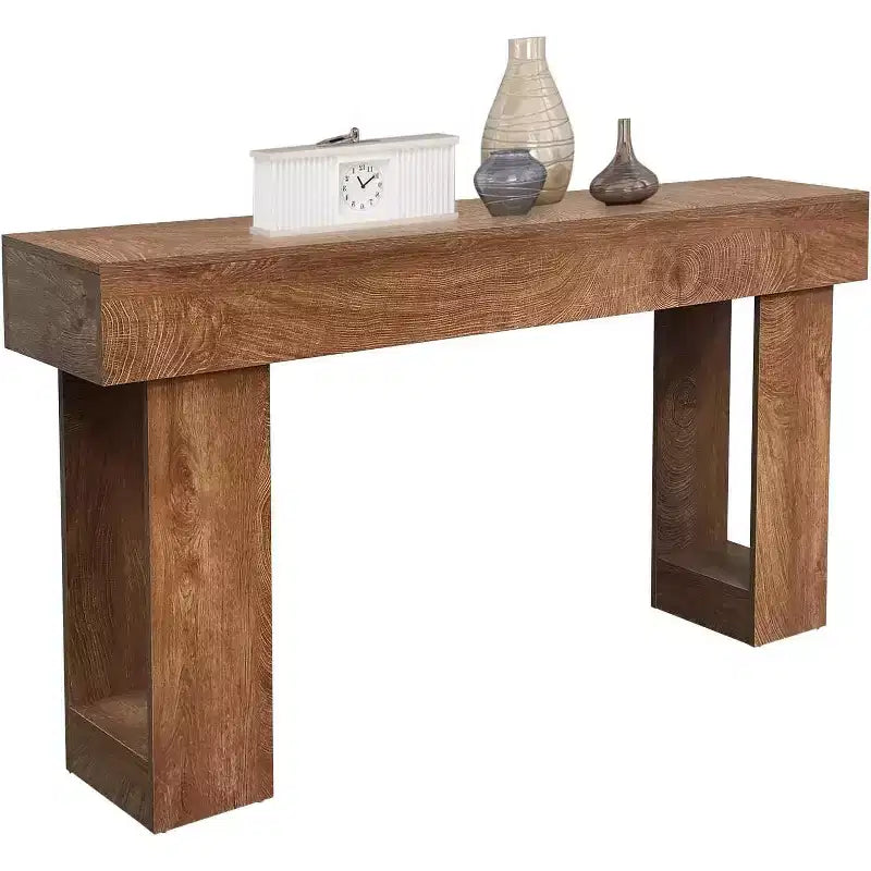 Tavolo Consolle in Legno da 63 Pollici