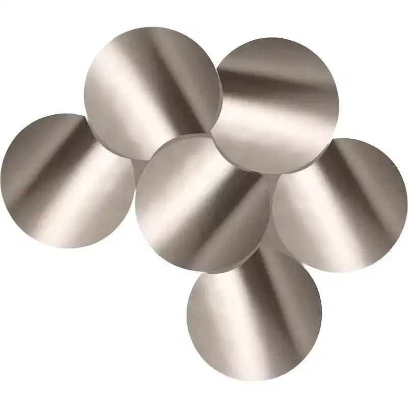 Tavolino da caffè esagonale in ferro nero opaco, design modulare