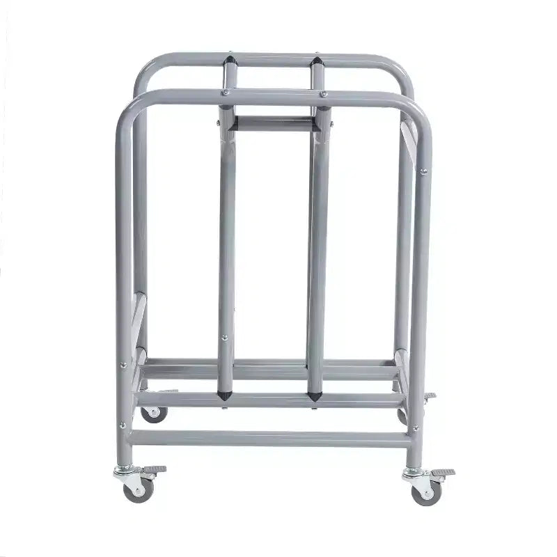 Carrello portaoggetti mobile per supporti per laptop, Contiene 10, Argento, 26.8"H x 16.5"W x 19.5"D